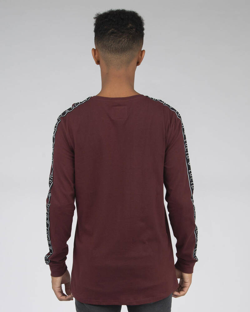 Lucid Geo Long Sleeve T-Shirt for Mens