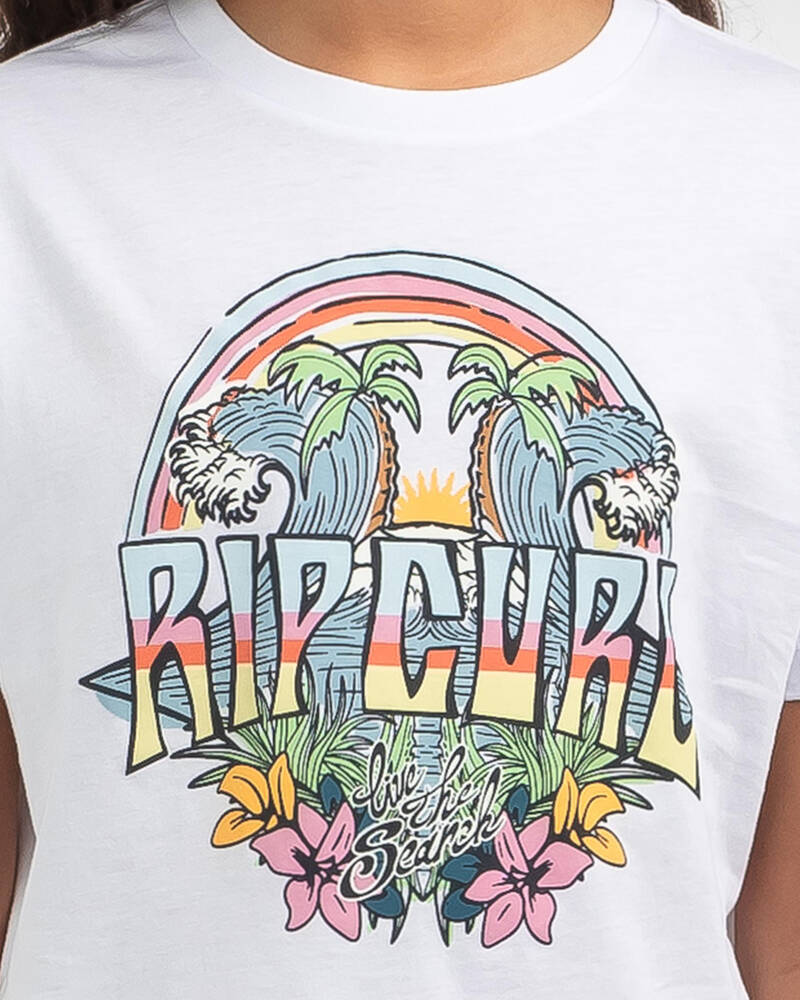 Rip Curl Girls' Block Party T-Shirt for Womens