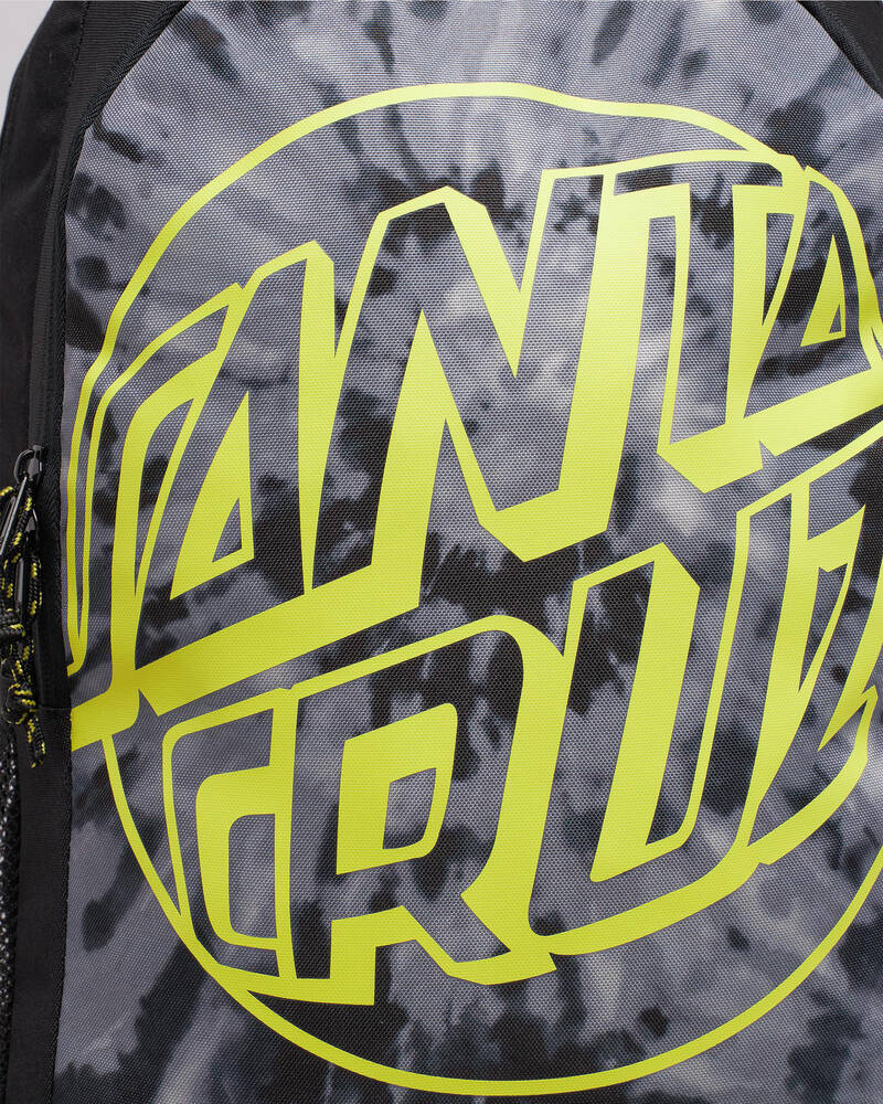 Santa Cruz Fish Eye Dot Tie Dye Backpack for Mens