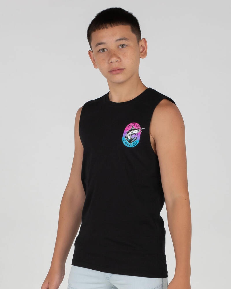 Salty Life Boys' Cheers Muscle Tank for Mens