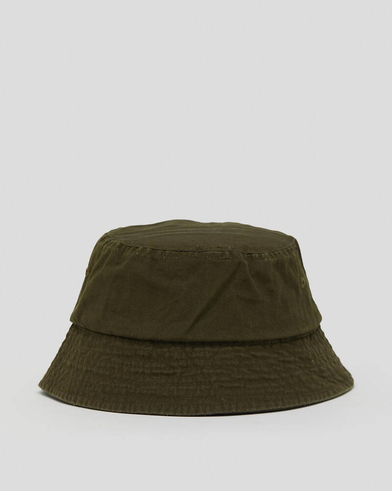 Rusty Downside Up Organic Bucket Hat for Mens