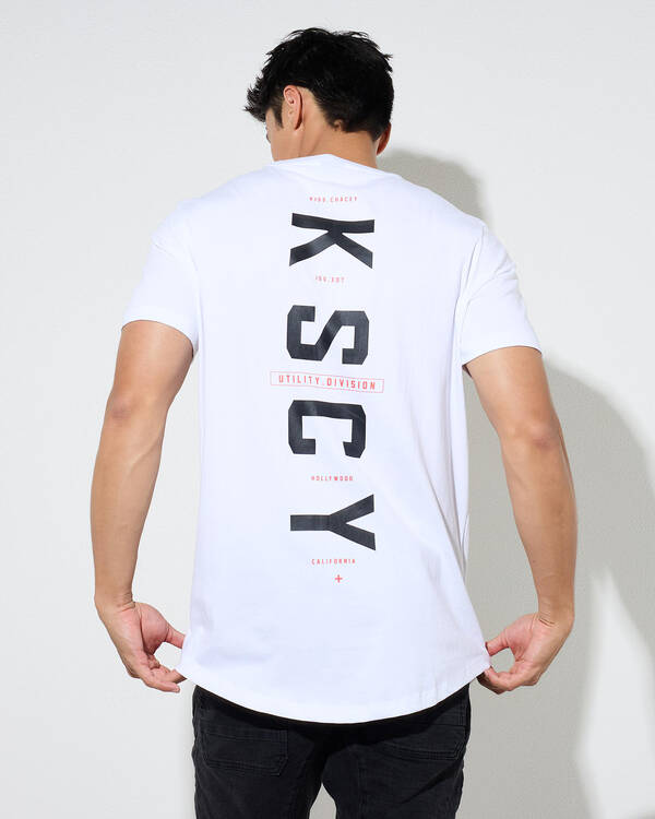Stamp Dual Curved T-Shirt