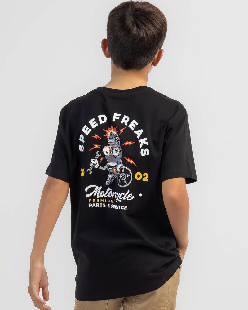 Unit Boys' Spark Freaks T-Shirt for Mens