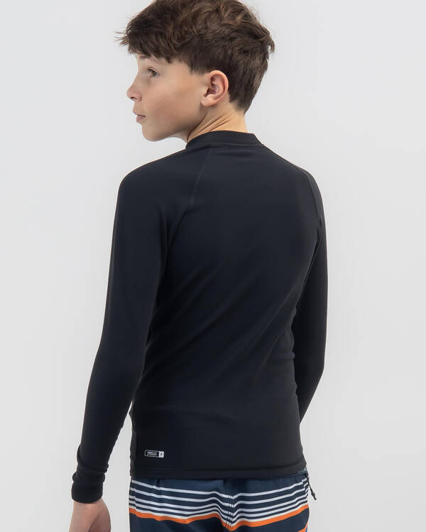 Quiksilver Boys' Heater Long Sleeve Rash Vest for Mens