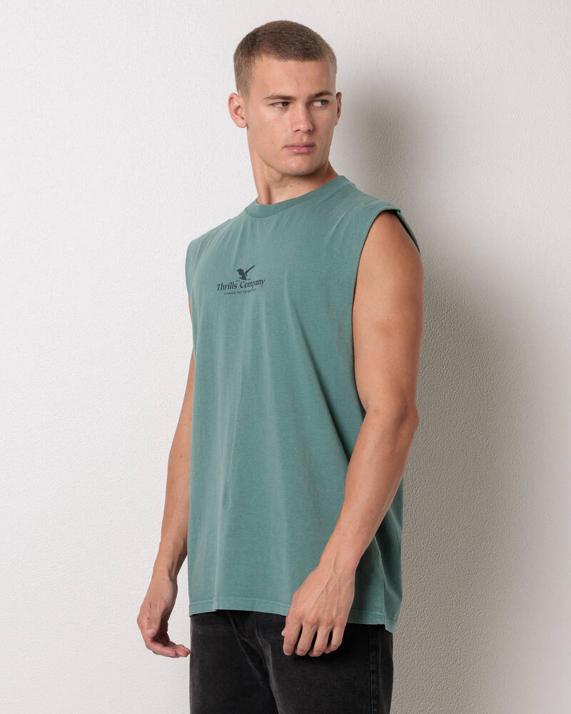 Thrills A Haven For The Restless Merch Fit Muscle Tank for Mens