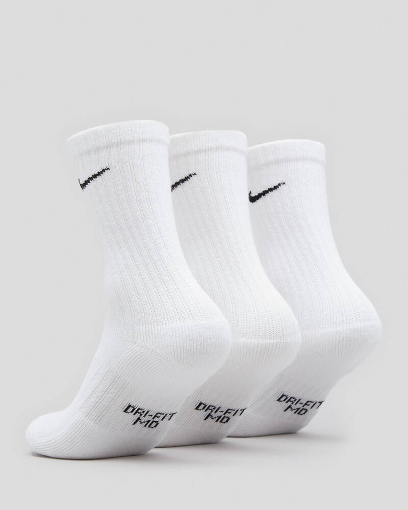 Nike Kids' Performance Cushioned Crew Socks 3 Pack for Mens image number null