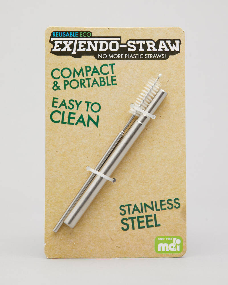 Mooloola Steel Extendo Straw for Unisex image number null