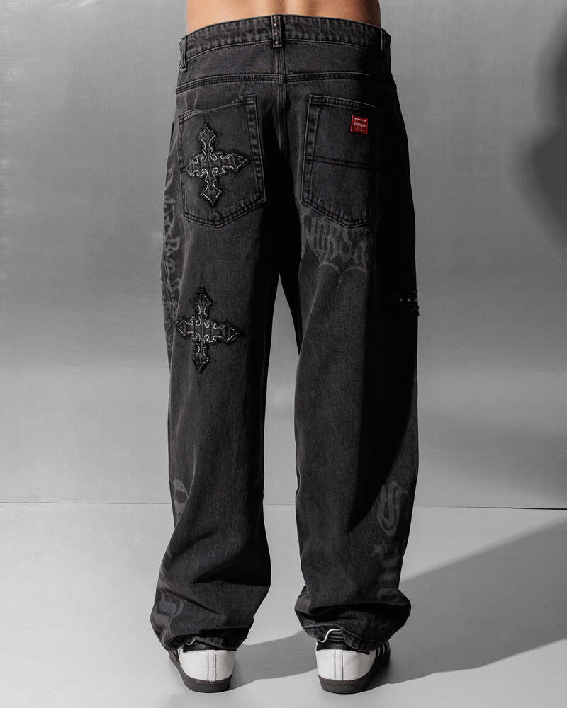 Worship Supplies Manic Big Lounger Jeans for Mens