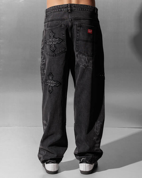 Worship Supplies Manic Big Lounger Jeans for Mens