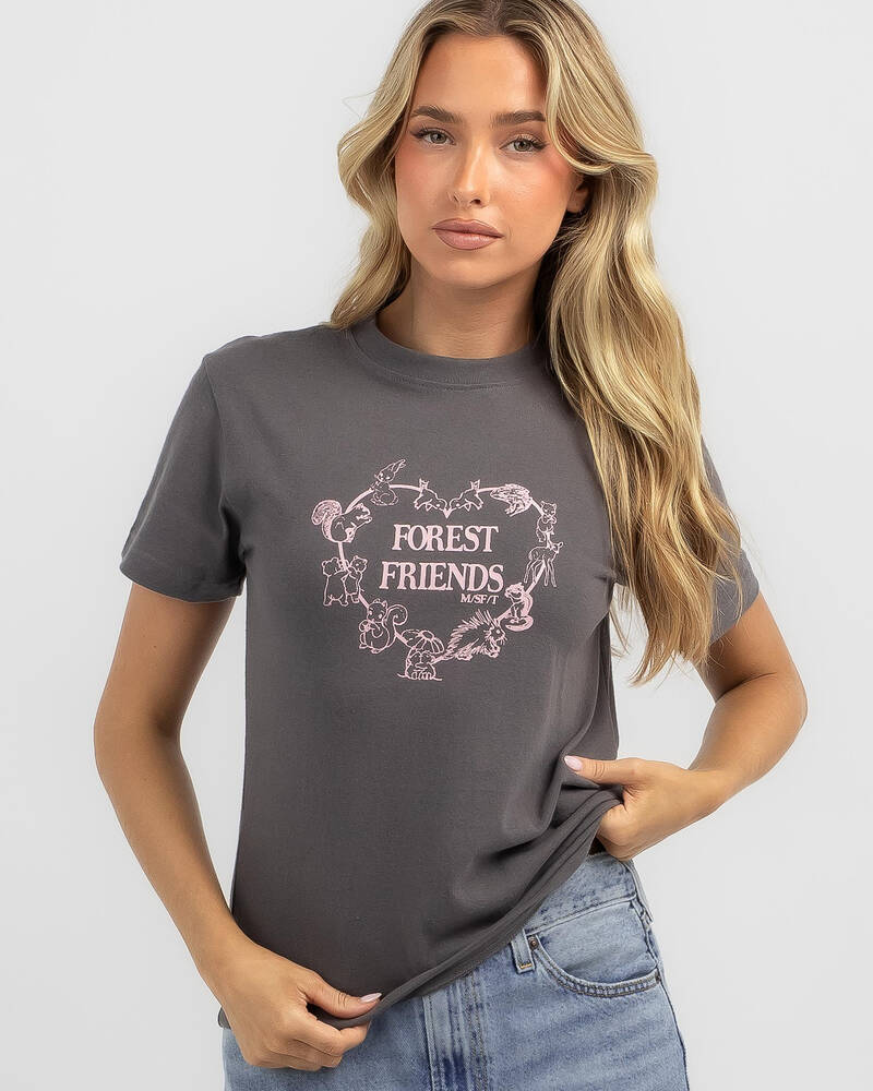 M/SF/T Forest Friends Baby T-Shirt for Womens