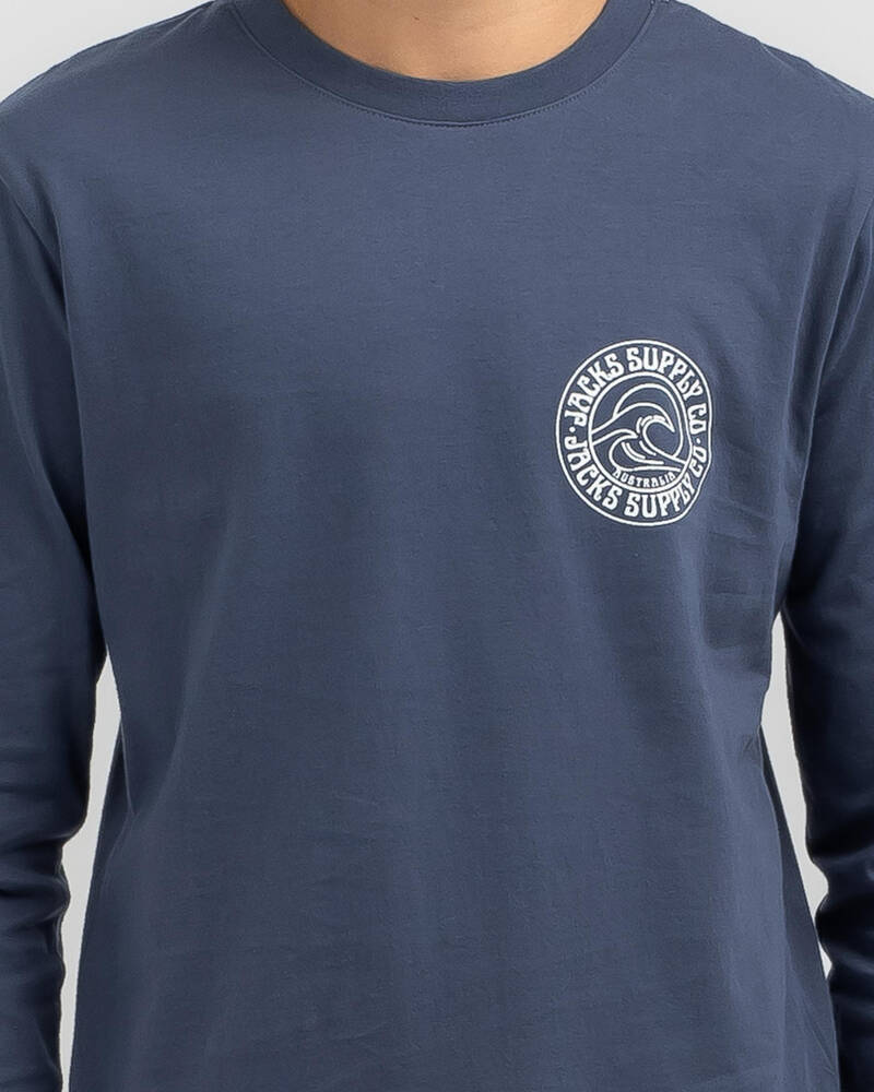 Jacks Boys' Momentum Long Sleeve T-Shirt for Mens