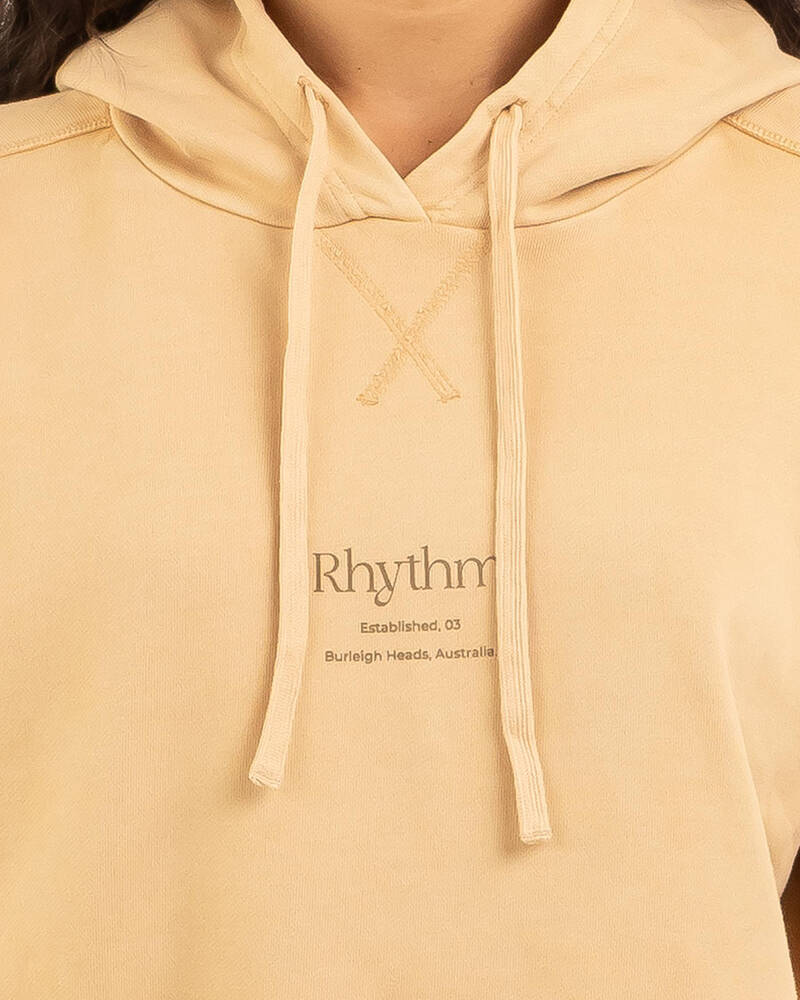 Rhythm Core Logo Hoodie for Womens