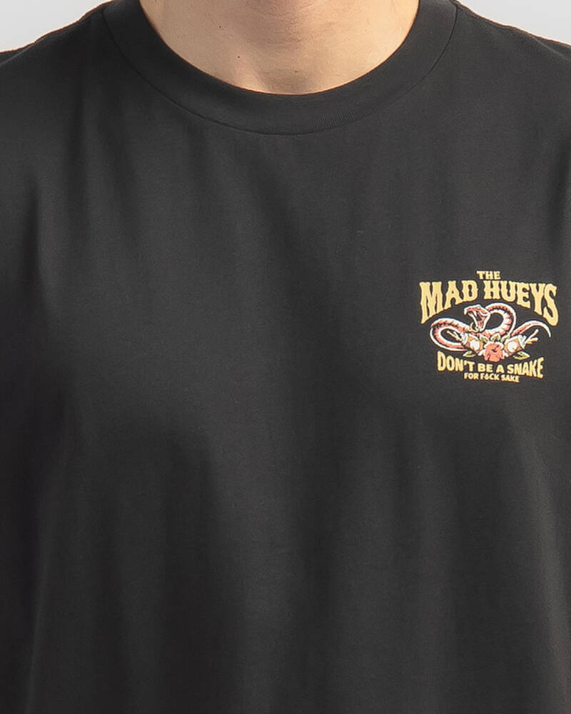 The Mad Hueys Don't Be a Snake T-Shirt for Mens