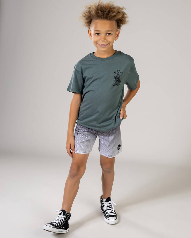 Salty Life Toddlers' Treacherous Sea T-Shirt for Mens