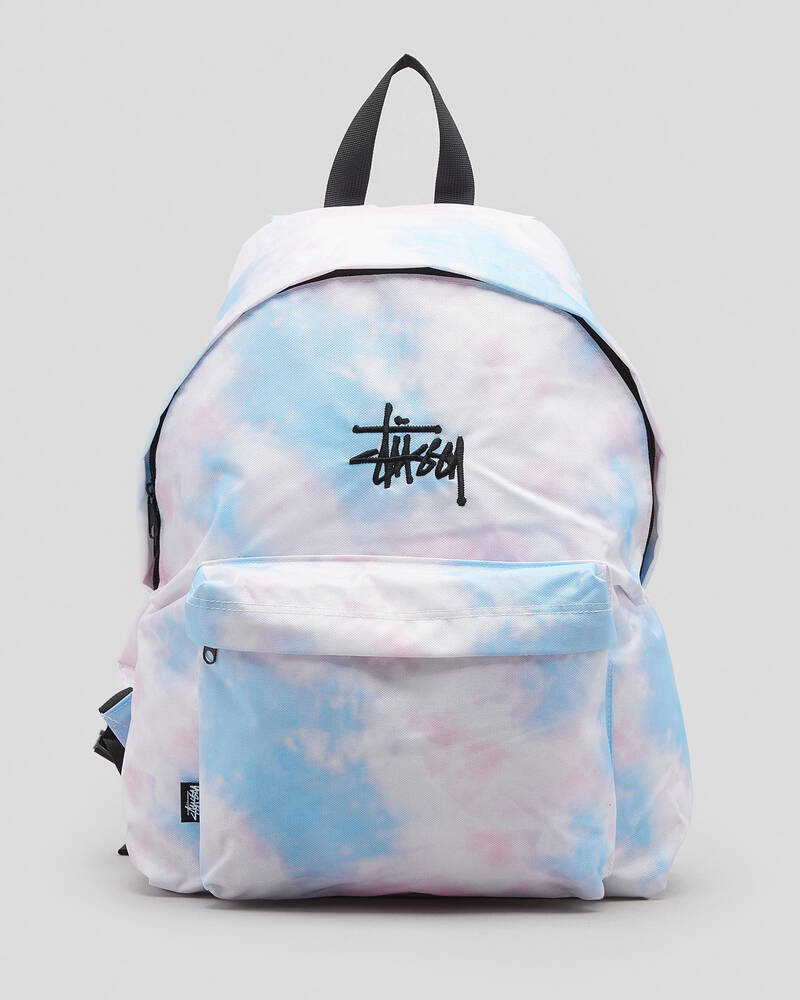 Stussy Tie Dye Graffiti Backpack for Womens