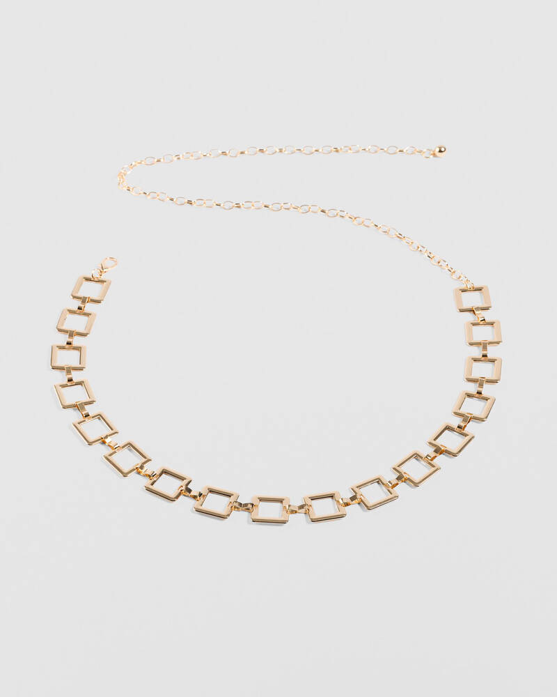 Ava And Ever Billie Chain Belt for Womens