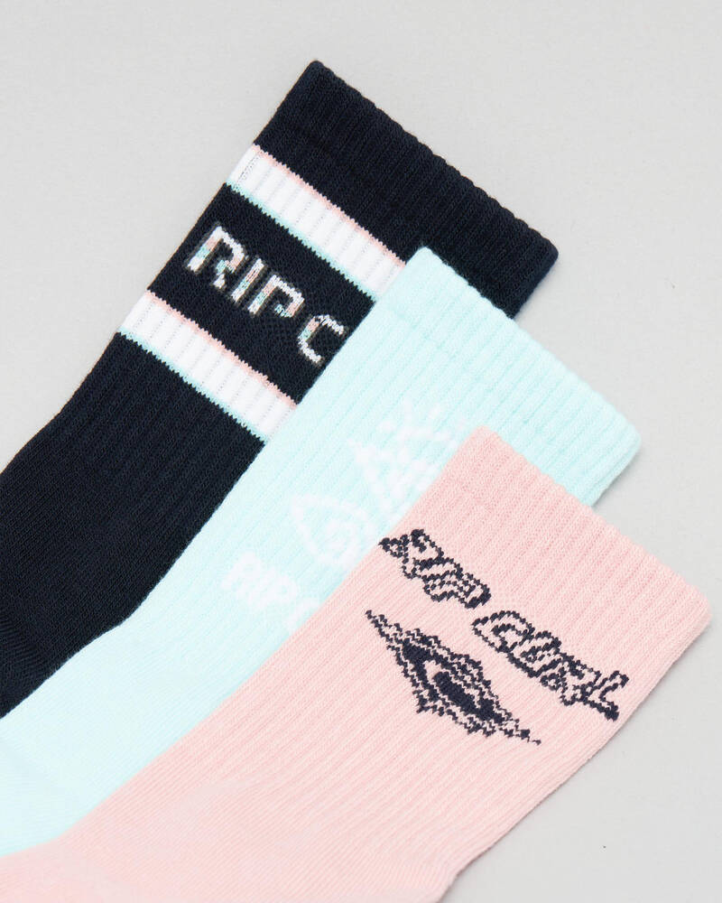 Rip Curl Icons of Surf Sock 3 Pack for Womens