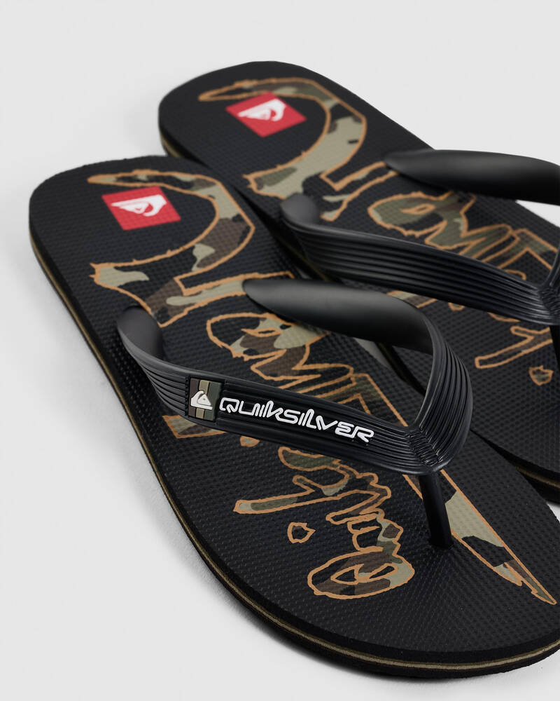 Quiksilver Boys' Moncata Art Thongs for Mens