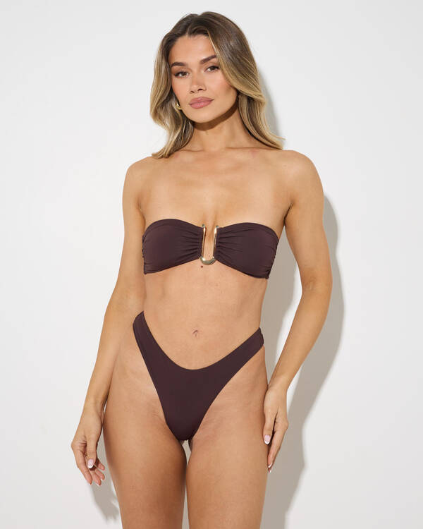 Kaiami Tatiana High Cut Bikini Bottom for Womens