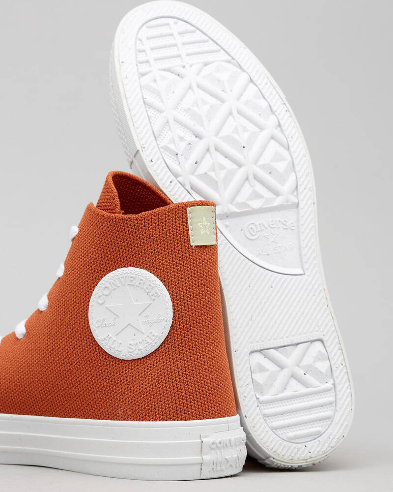 Converse Womens Chuck Taylor All Star Knit Hi Top Shoes for Womens