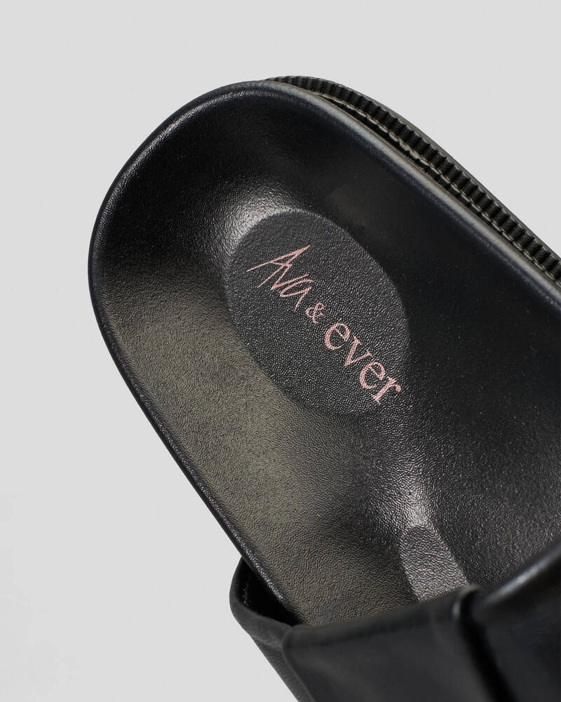 Ava And Ever Chic Slide Sandals for Womens