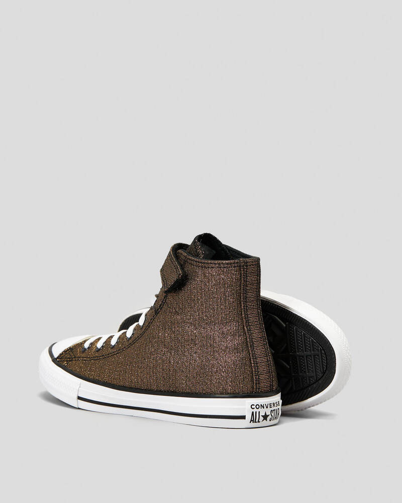 Converse Girls' Chuck Taylor All Star Easy On Sparkle Party for Womens