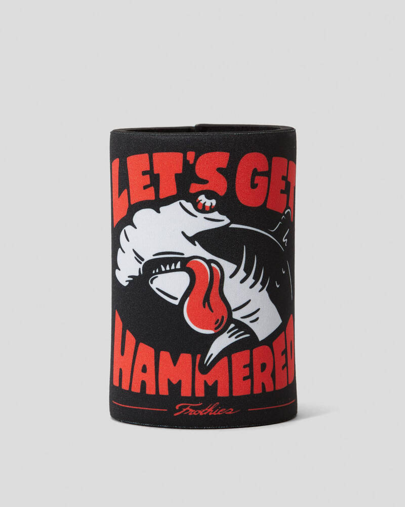 Frothies Let's Get Hammered Stubby Cooler for Mens