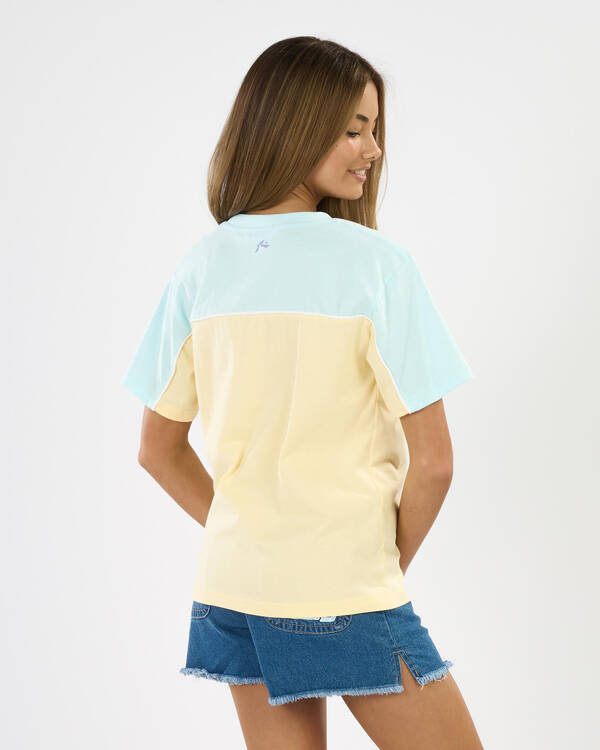 Rusty Girls' Polar Girly 2 Pop Oversized T-Shirt for Womens