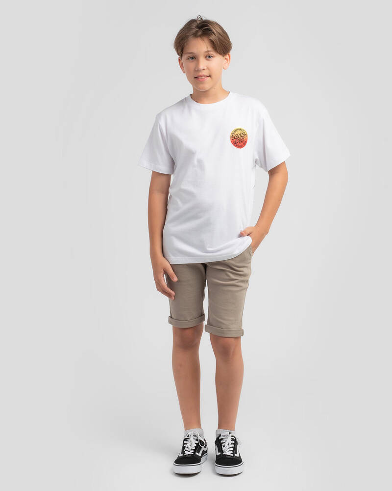 Santa Cruz Boys' Original Fade Dot T-Shirt for Mens