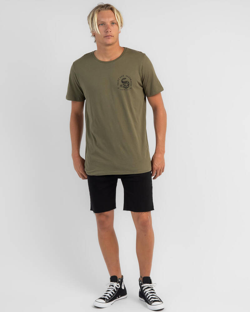 Salty Life Electric T-Shirt for Mens