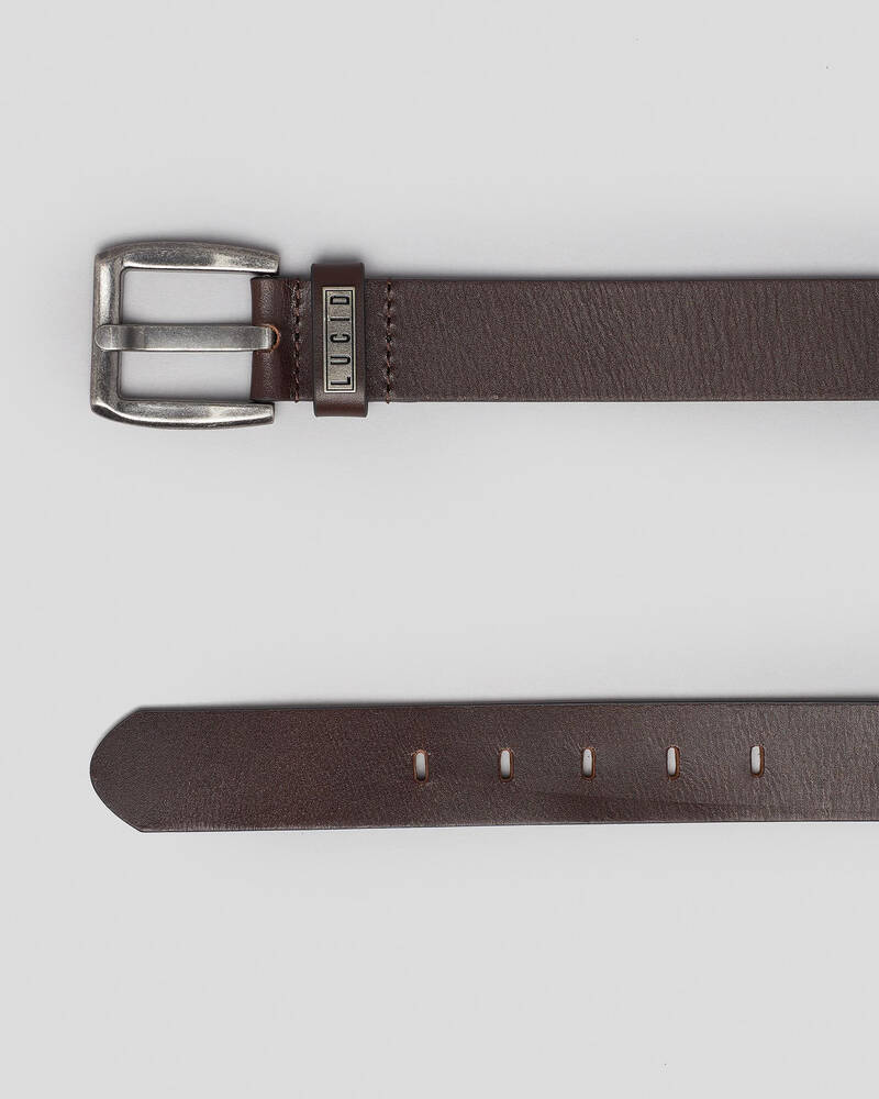Lucid Tanner Leather Belt for Mens