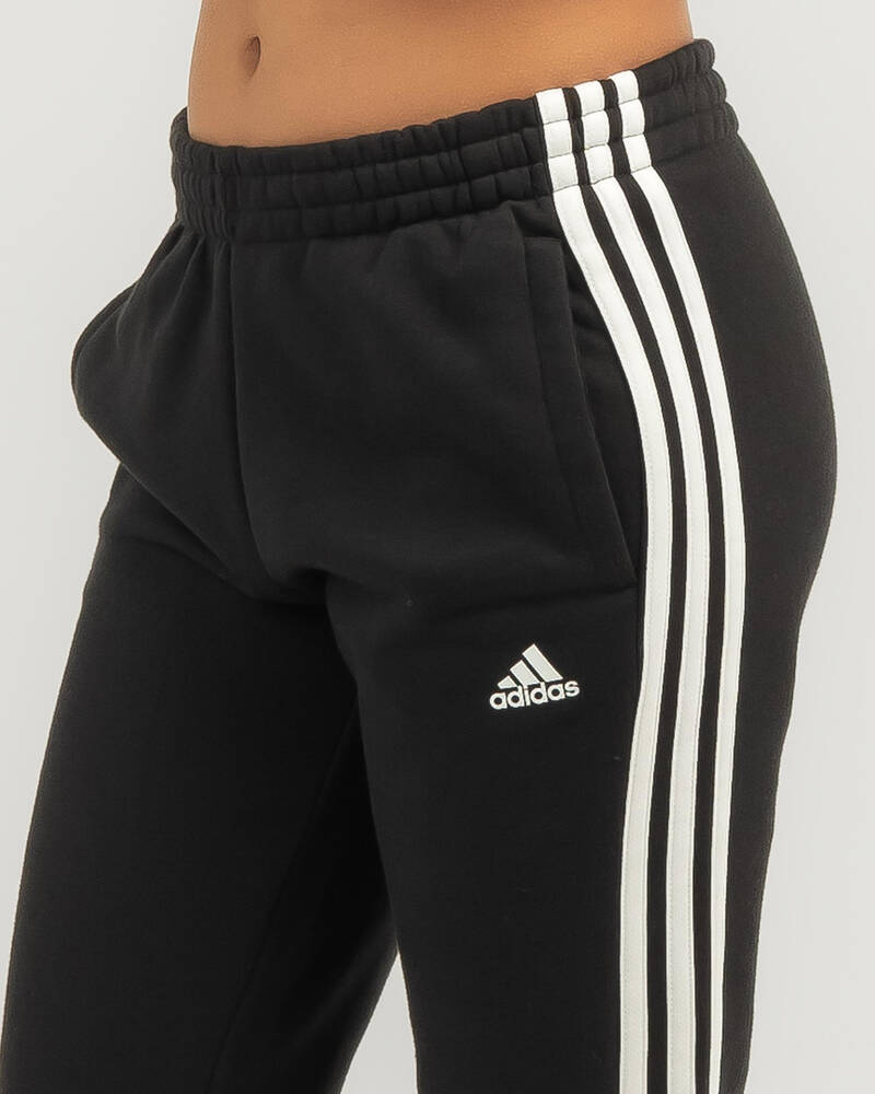 adidas Girls' Essential 3 Stripe Track Pants for