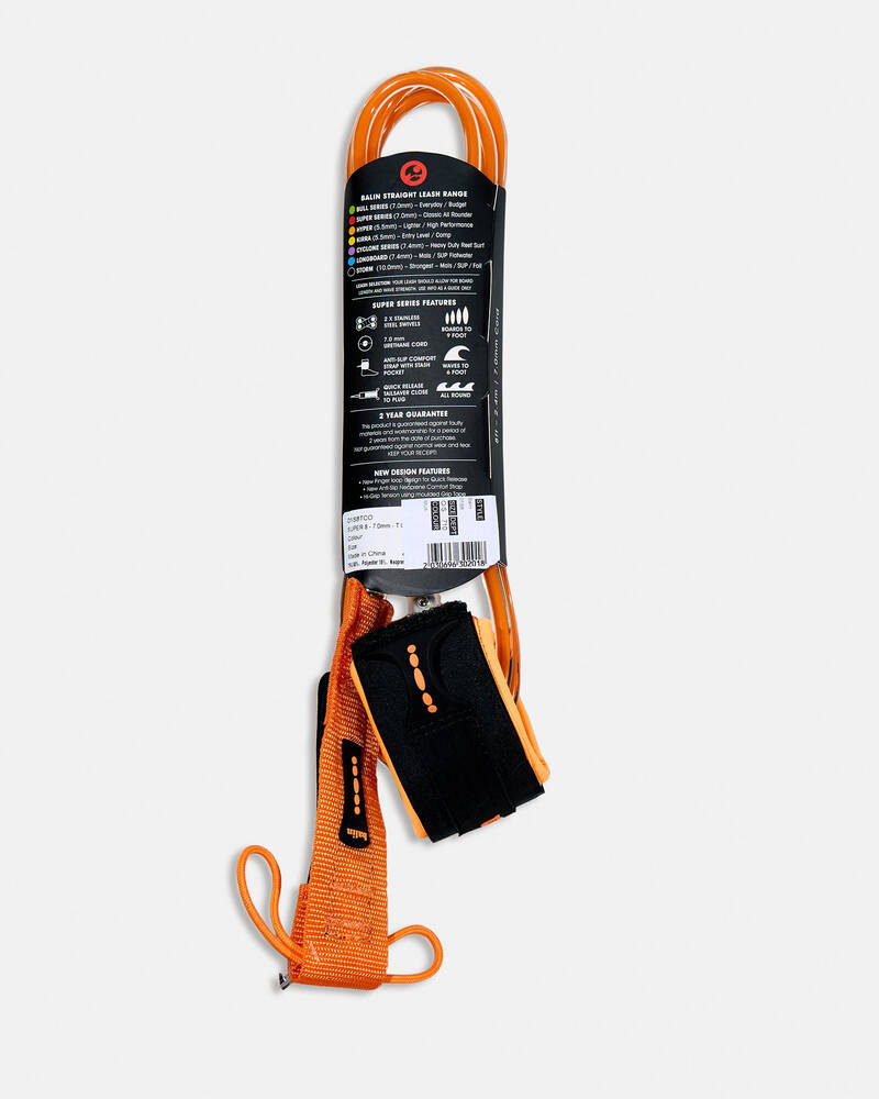 Balin Super 8ft Leash for Mens