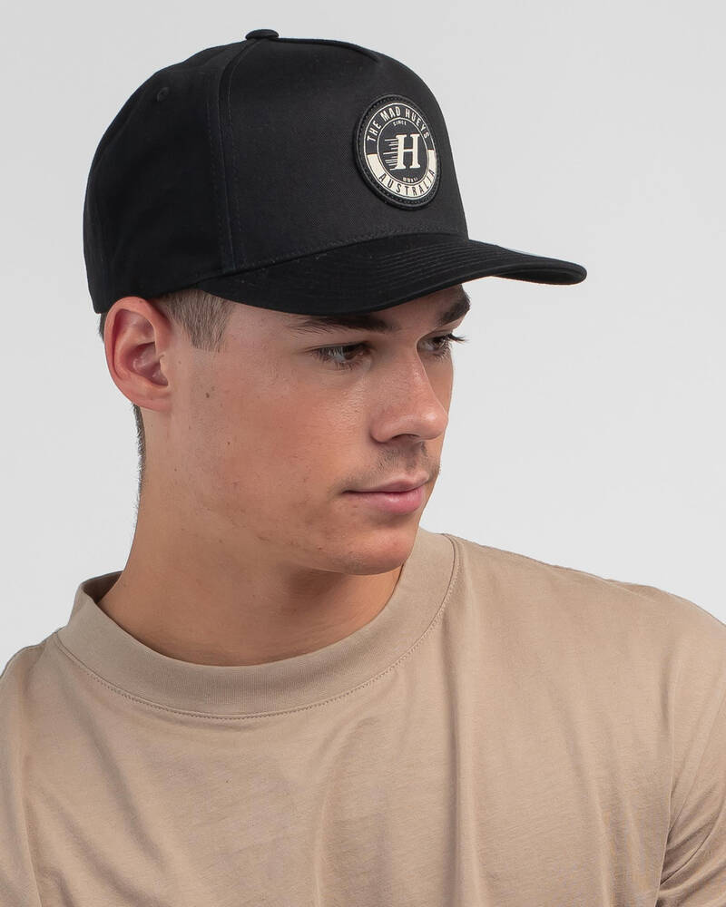 The Mad Hueys Flying H Twill Snapback Cap for Mens