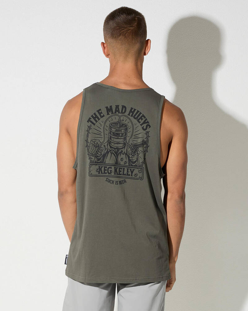 The Mad Hueys Such Is Kelly Singlet Tank for Mens