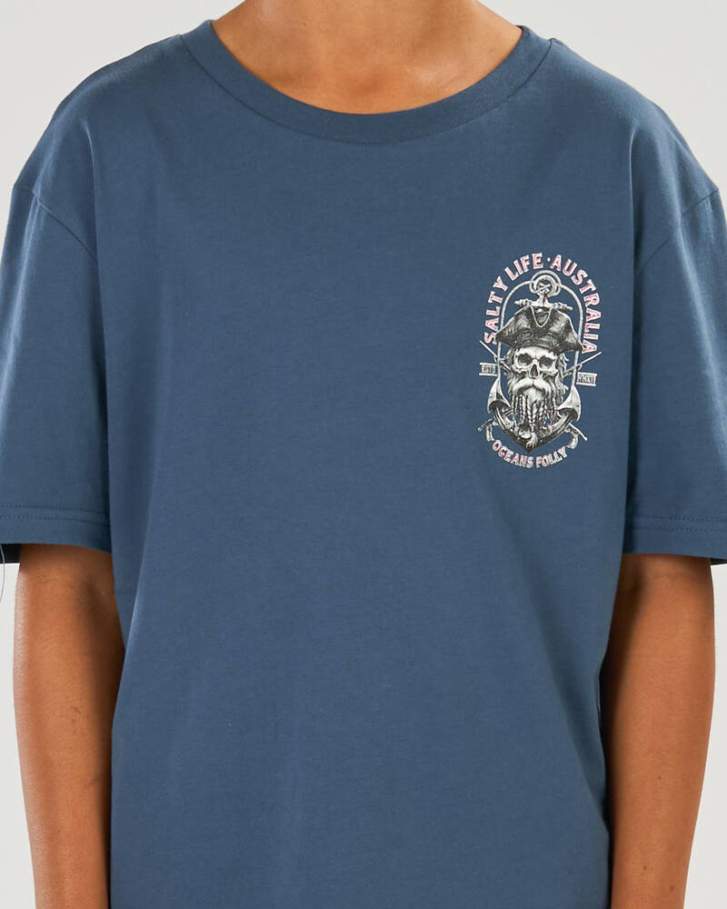 Salty Life Boys' Commodore T-Shirt for Mens