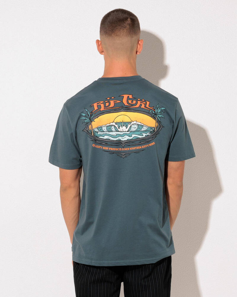 Rip Curl Hazed And Tubed T-Shirt for Mens