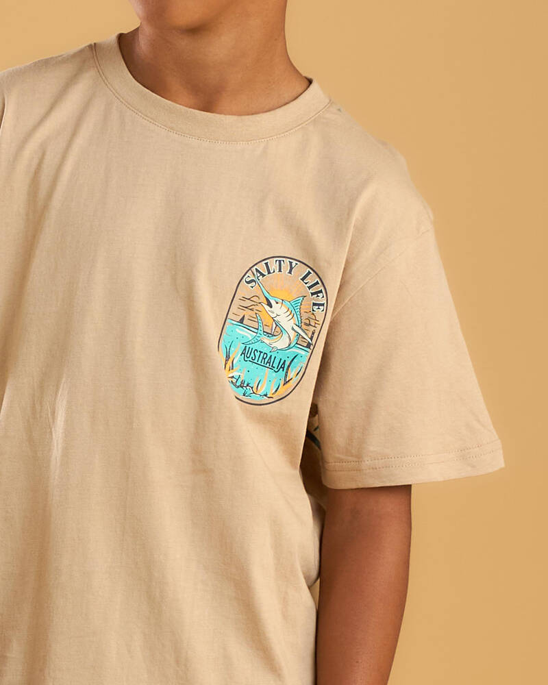 Salty Life Boys' Horizon T-Shirt for Mens