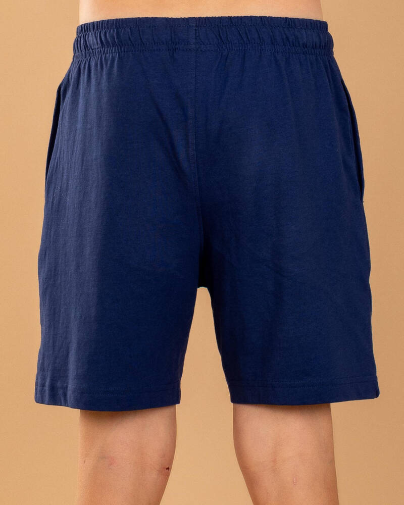 Champion Boys' Puff Script Shorts for Mens