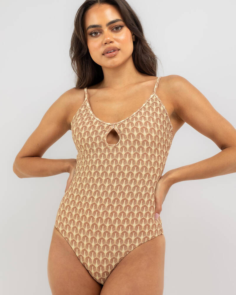 Rusty Panama One Piece Swimsuit for Womens