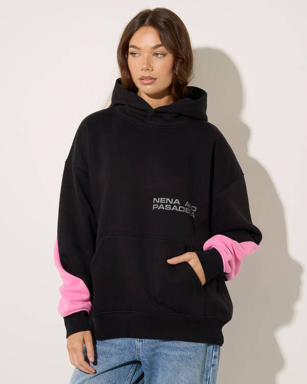 Nena & Pasadena Zone Box Fit Hoodie for Womens