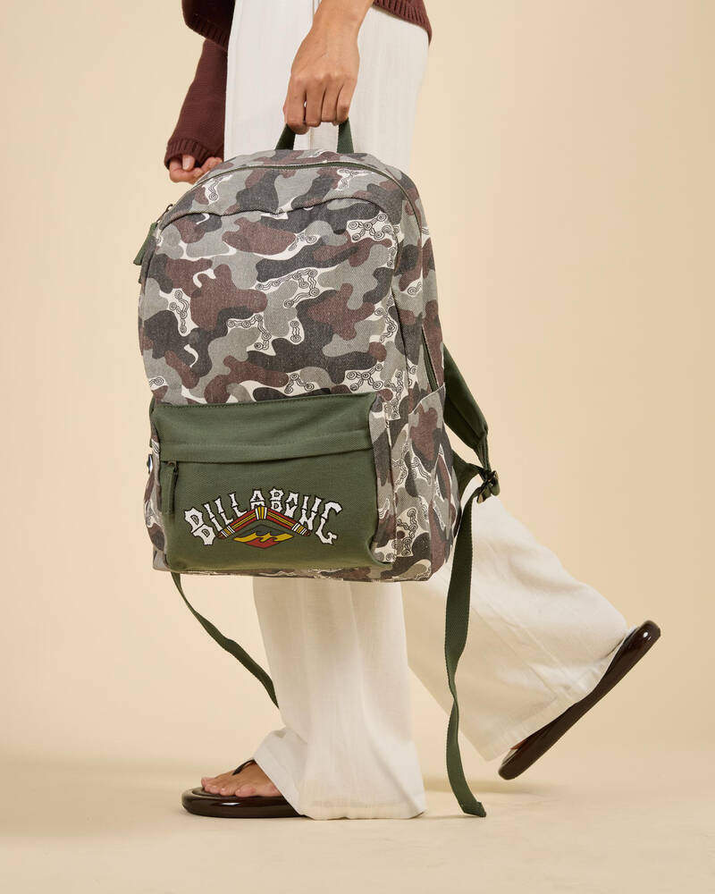 Billabong Otis Camo Schools Out Backpack for Womens
