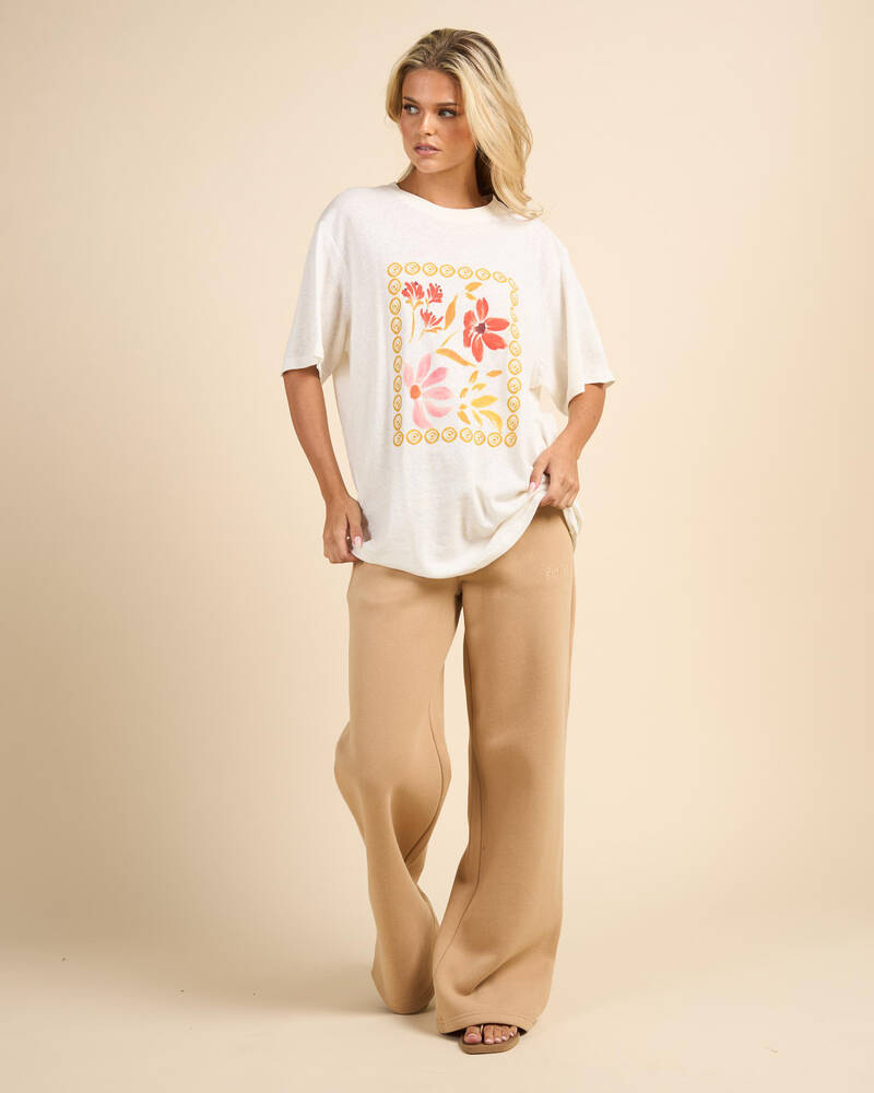 Rhythm Wildflower Oversized T-shirt for Womens