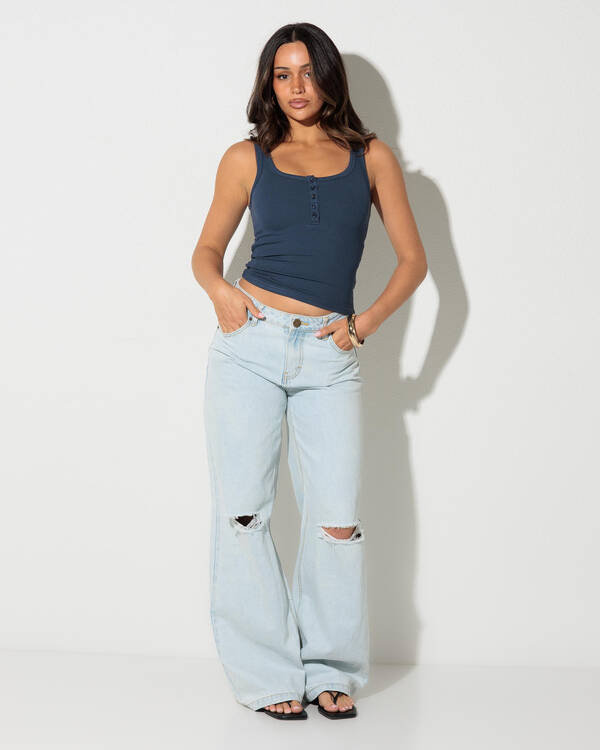 DESU Bronx Mid Rise Jeans for Womens