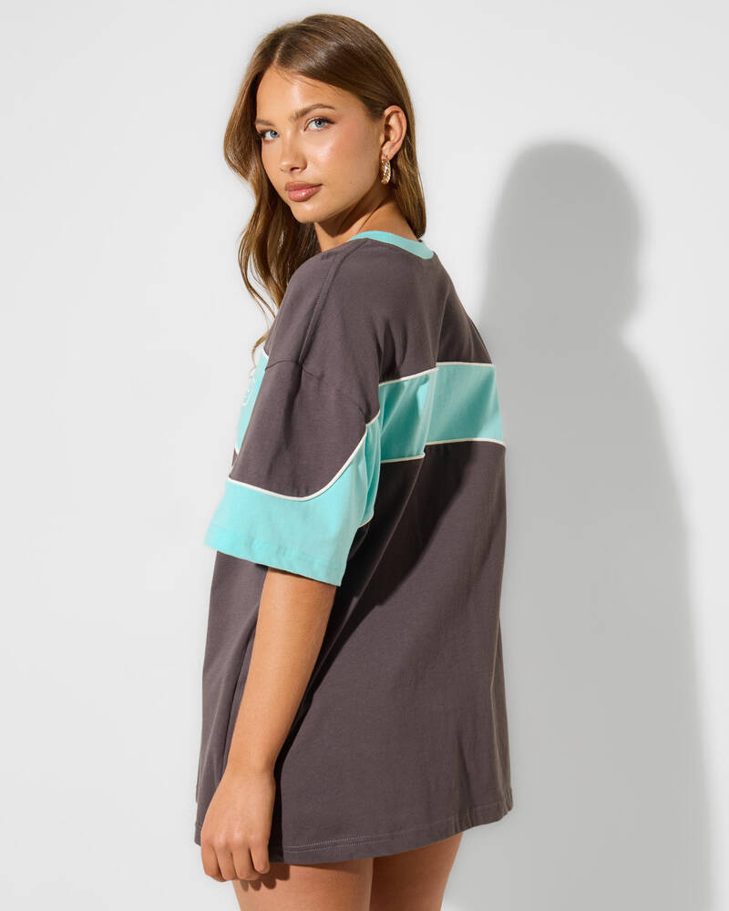 Rusty Kinetic Oversized T-Shirt for Womens