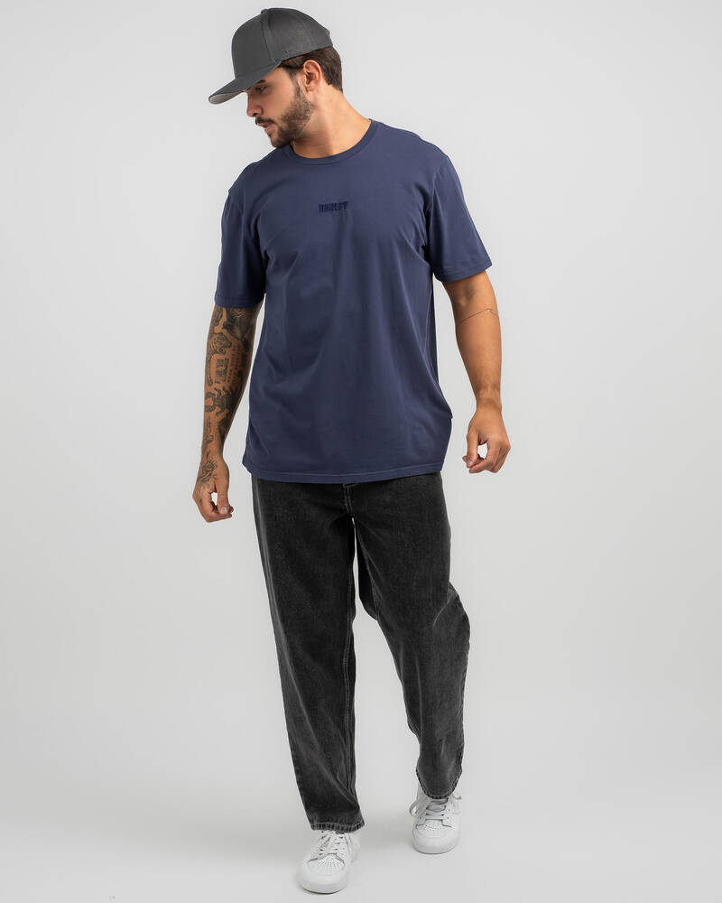Hurley Fastlane Washed T-Shirt for Mens