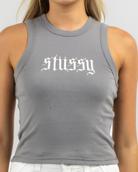 Stussy Stussy Rib Tank Top for Womens image number null