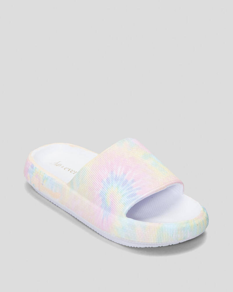 Ava And Ever Girls' Summer Slide Sandals for Womens