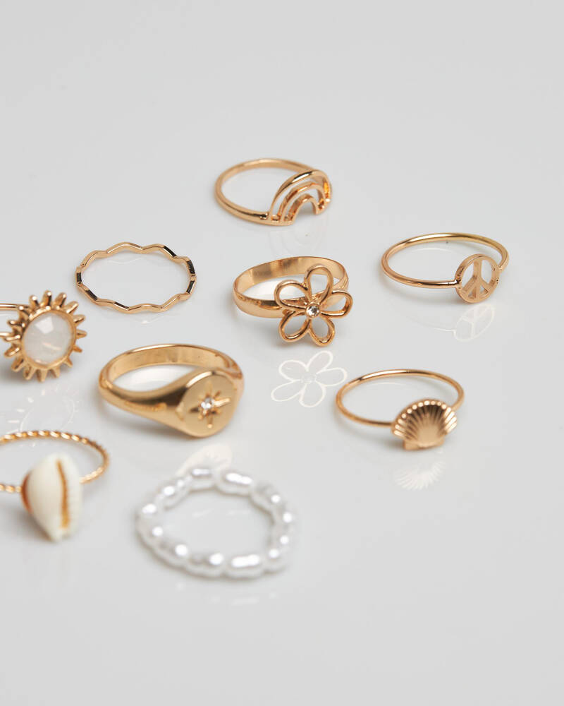 Karyn In LA Tia Ring Pack for Womens