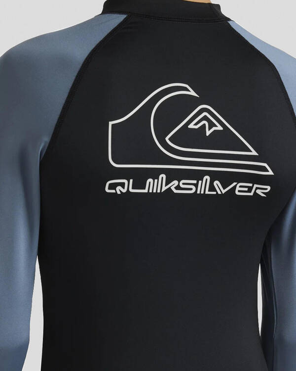 Quiksilver On Tour Boy's Long Sleeve Rash Vest for Mens
